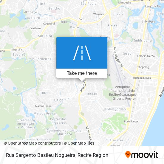 Rua Sargento Basileu Nogueira map