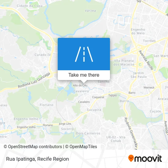 Rua Ipatinga map