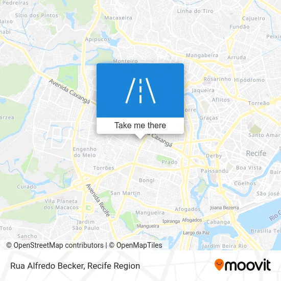 Rua Alfredo Becker map