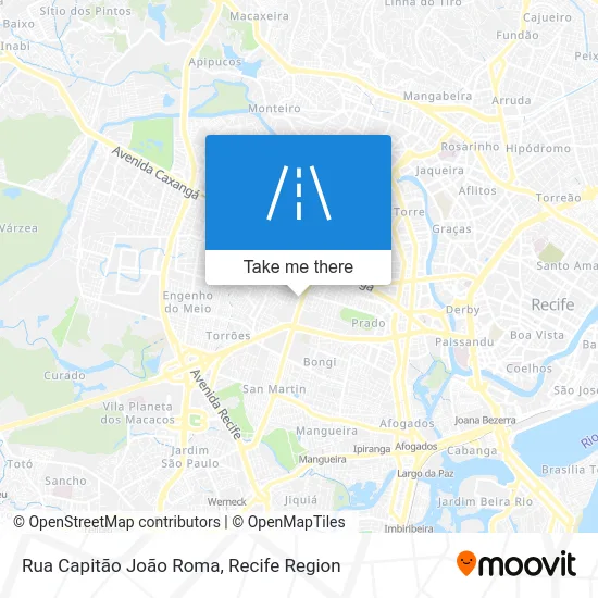 Rua Capitão João Roma map