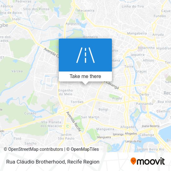 Rua Cláudio Brotherhood map