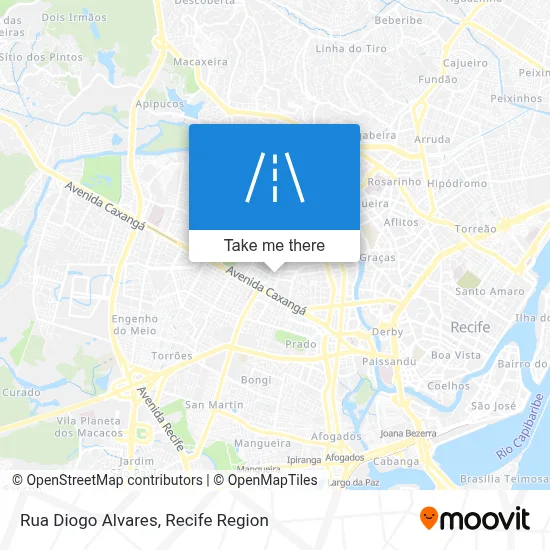 Rua Diogo Alvares map