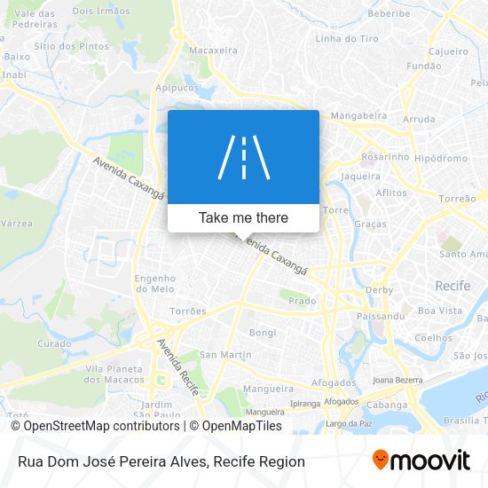 Rua Dom José Pereira Alves map
