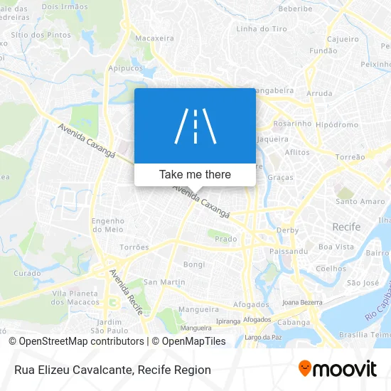 Rua Elizeu Cavalcante map