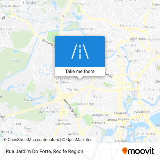 Rua Jardim Do Forte map