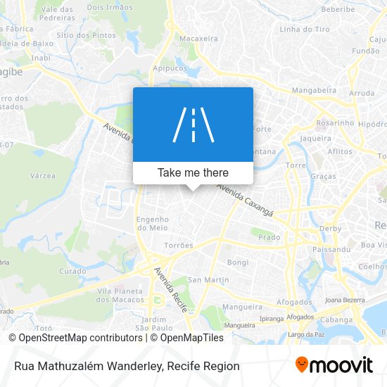 Rua Mathuzalém Wanderley map