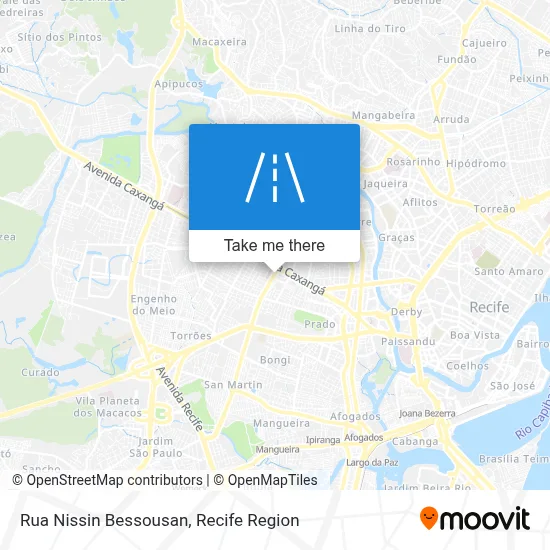 Rua Nissin Bessousan map