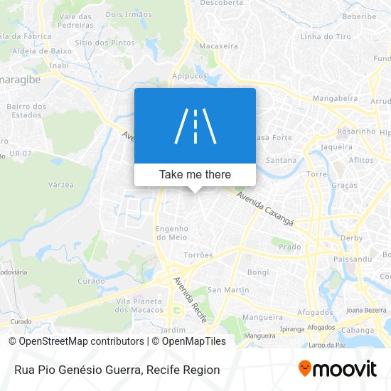 Rua Pio Genésio Guerra map