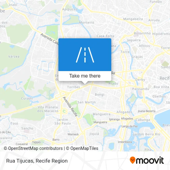 Rua Tijucas map