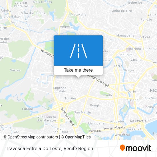 Travessa Estrela Do Leste map