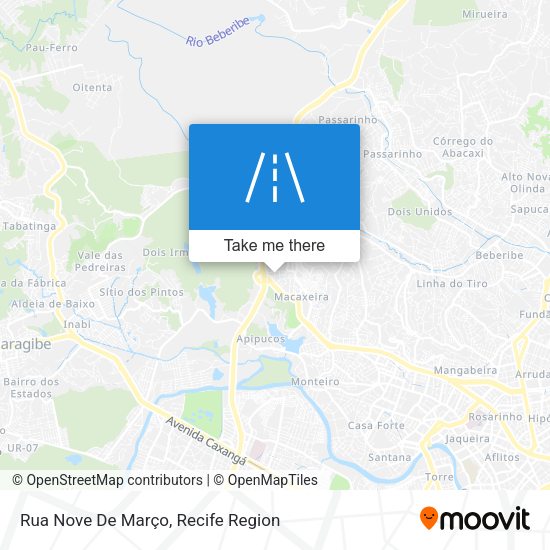 Rua Nove De Março map