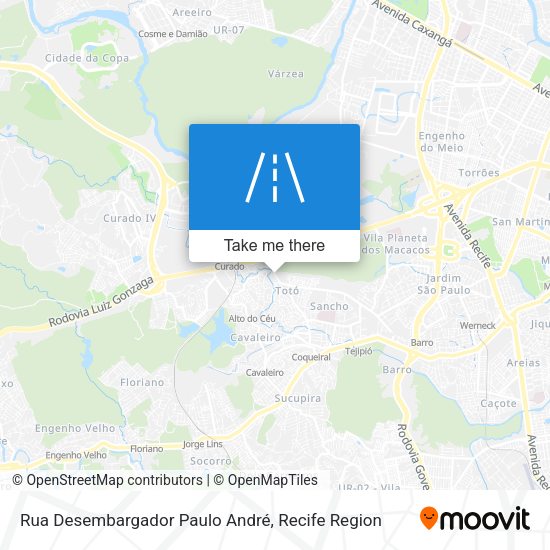 Rua Desembargador Paulo André map