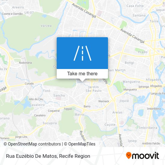 Rua Euzébio De Matos map