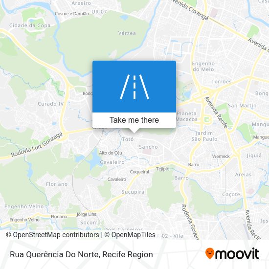 Rua Querência Do Norte map