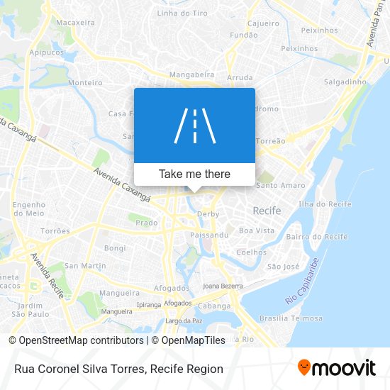 Rua Coronel Silva Torres map