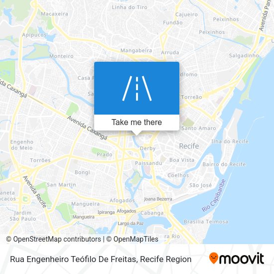 Rua Engenheiro Teófilo De Freitas map