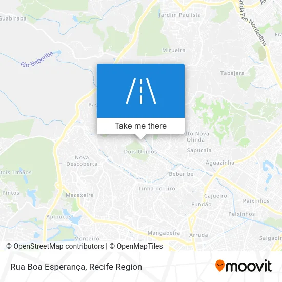 Rua Boa Esperança map