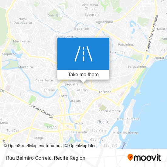 Rua Belmiro Correia map