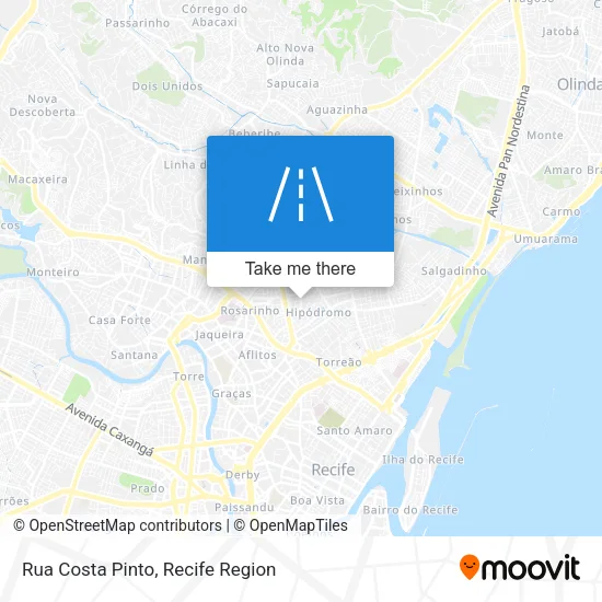 Rua Costa Pinto map