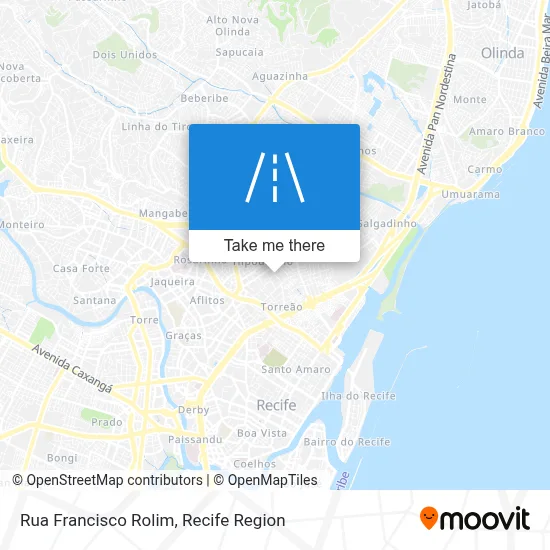 Rua Francisco Rolim map