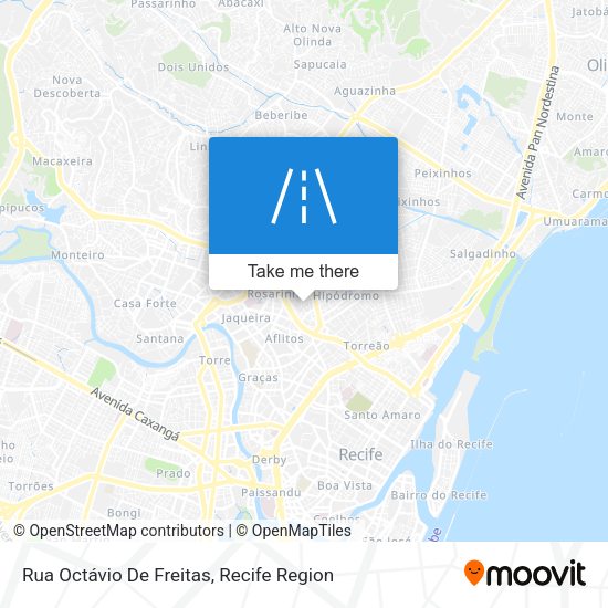 Rua Octávio De Freitas map