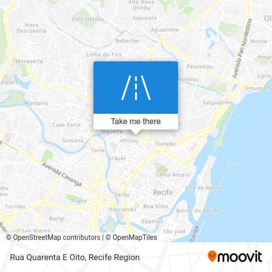 Rua Quarenta E Oito map