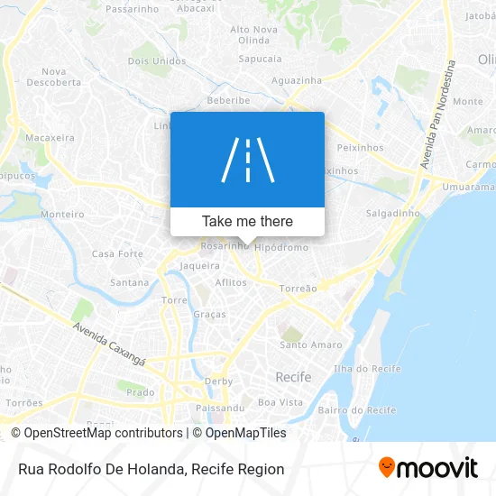 Rua Rodolfo De Holanda map