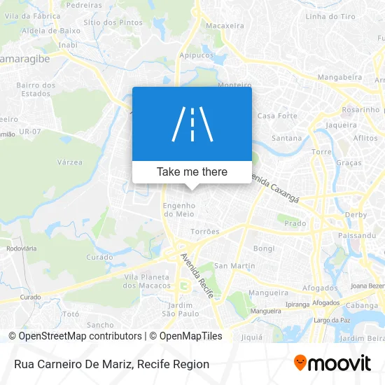 Rua Carneiro De Mariz map