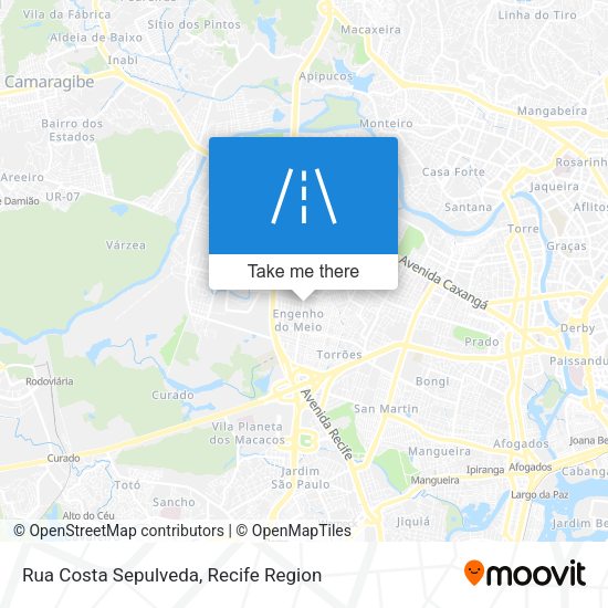 Rua Costa Sepulveda map