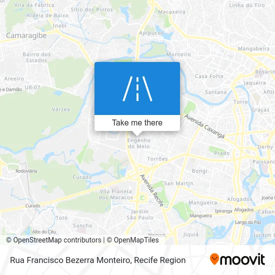 Rua Francisco Bezerra Monteiro map