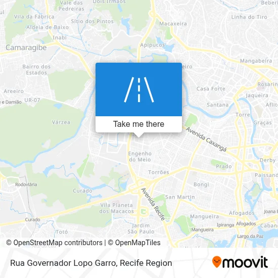 Rua Governador Lopo Garro map