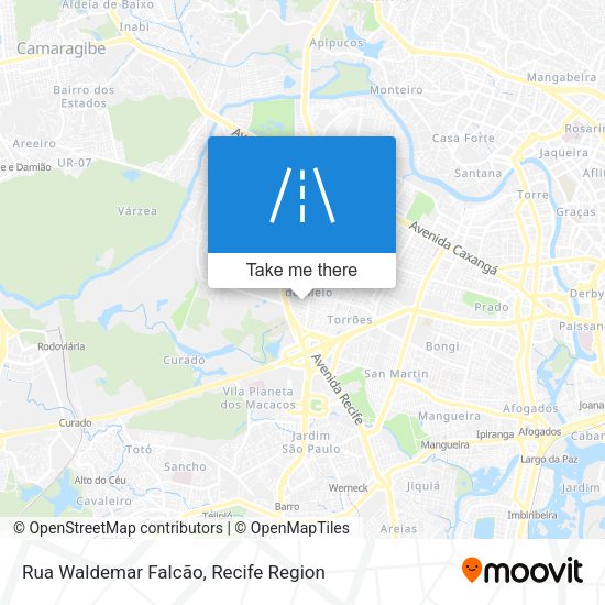 Rua Waldemar Falcão map