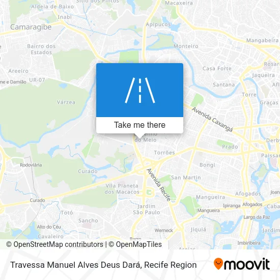 Travessa Manuel Alves Deus Dará map