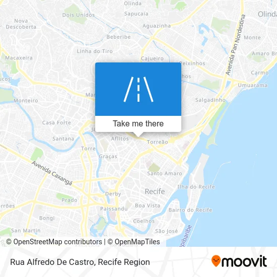 Rua Alfredo De Castro map