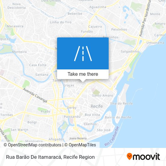 Rua Barão De Itamaracá map