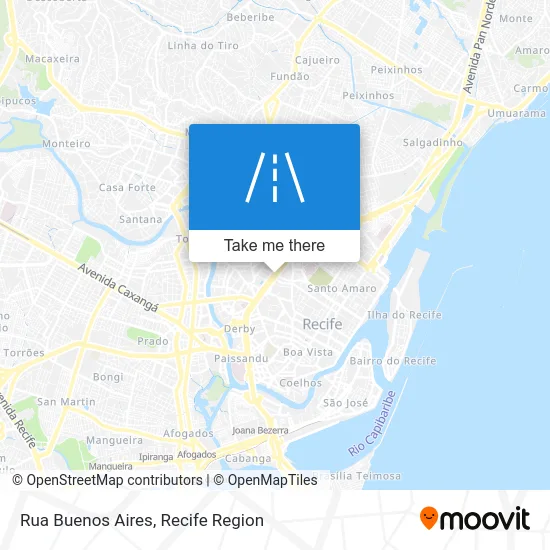 Rua Buenos Aires map