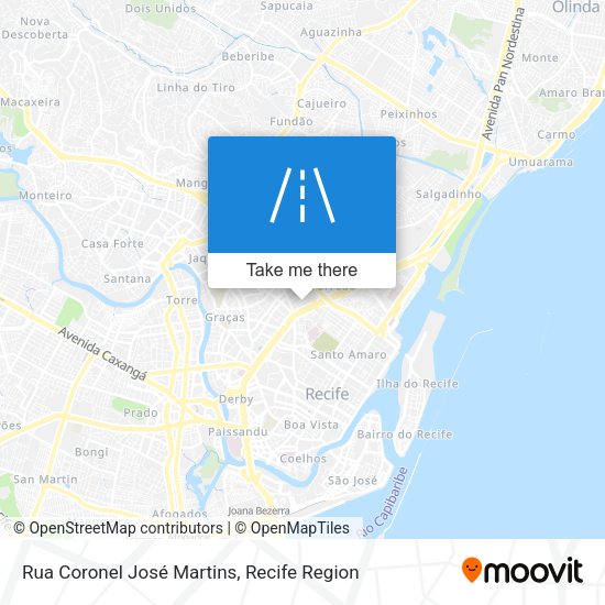 Rua Coronel José Martins map