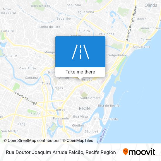 Rua Doutor Joaquim Arruda Falcão map