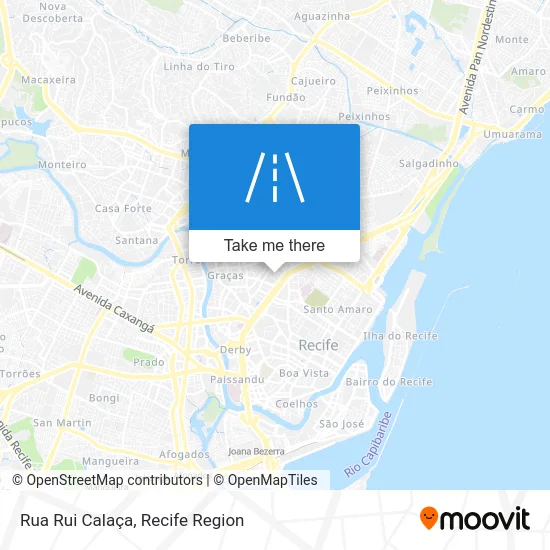 Rua Rui Calaça map