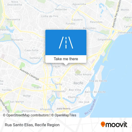 Rua Santo Elias map