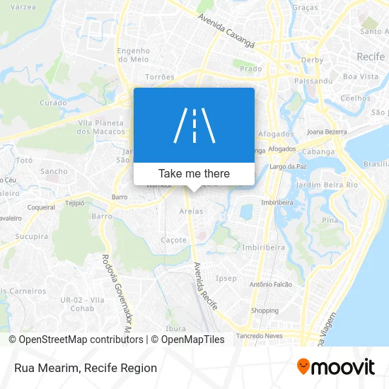 Rua Mearim map