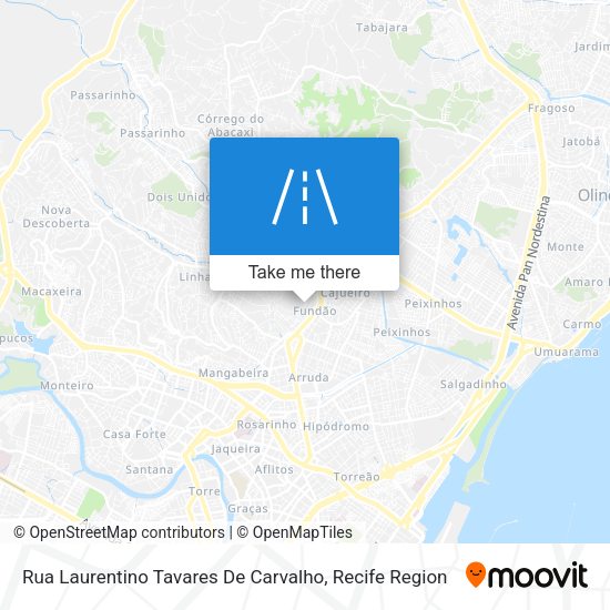Rua Laurentino Tavares De Carvalho map