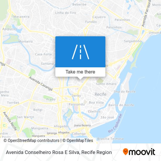 Avenida Conselheiro Rosa E Silva map
