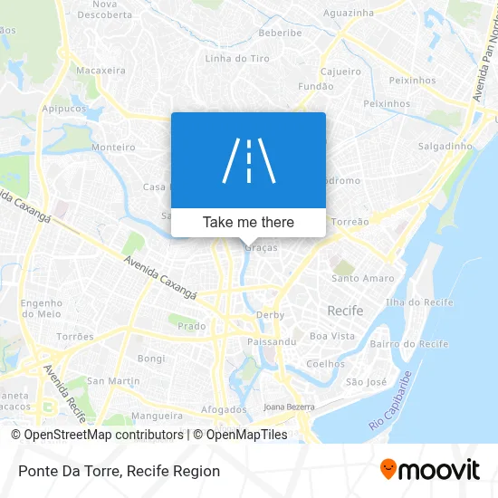 Ponte Da Torre map