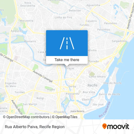 Rua Alberto Paiva map