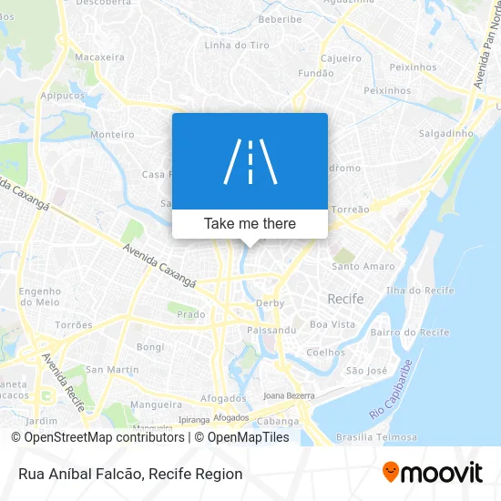 Rua Aníbal Falcão map