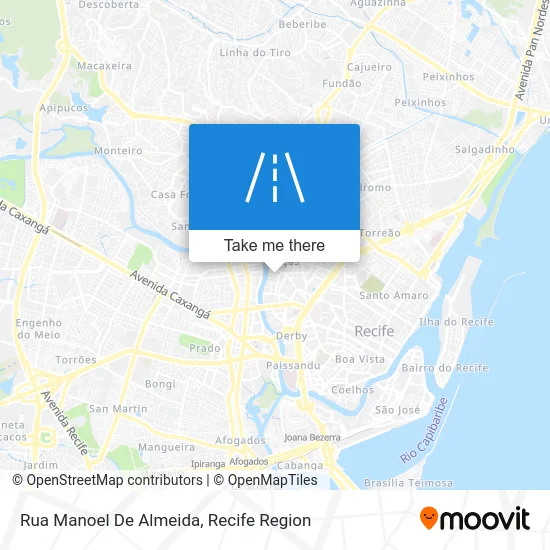 Rua Manoel De Almeida map