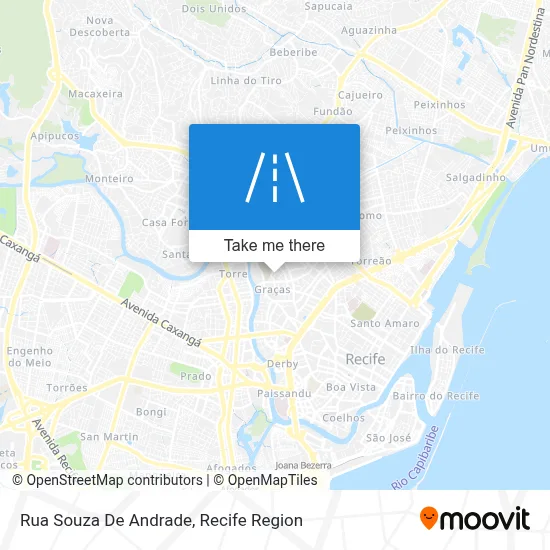 Rua Souza De Andrade map