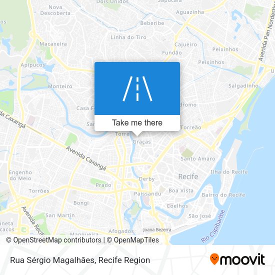 Rua Sérgio Magalhães map