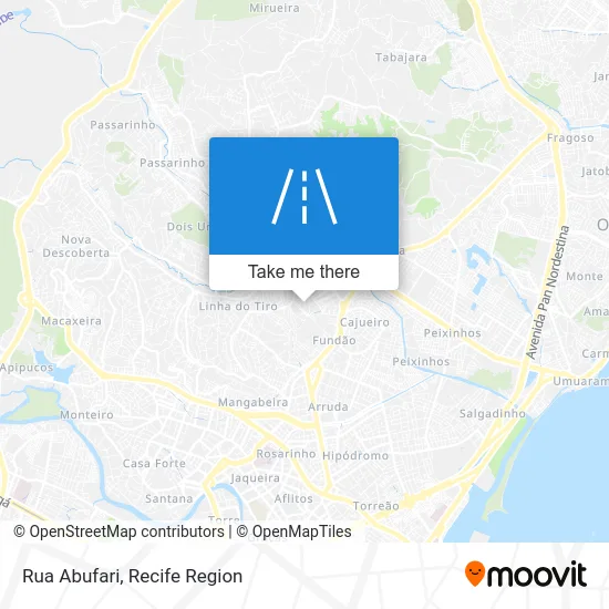 Rua Abufari map